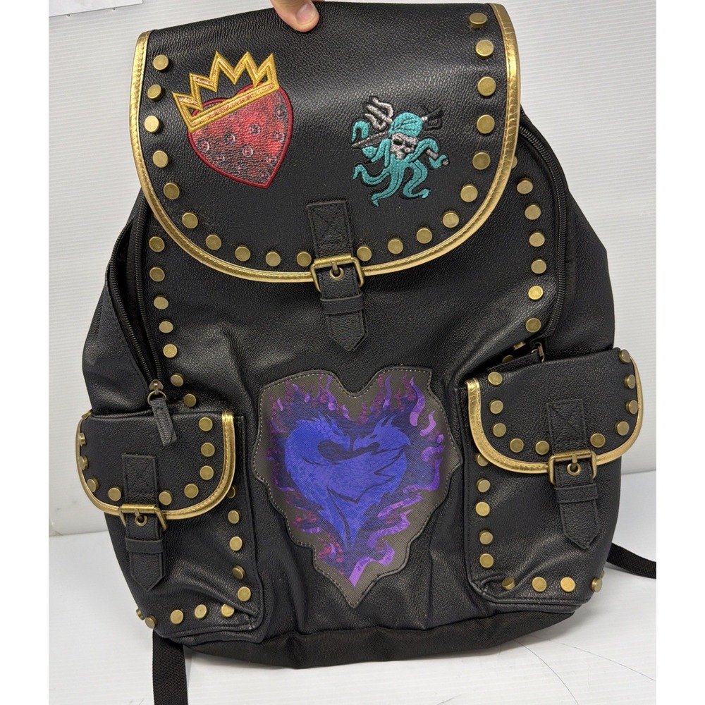 Disney Maleficent Backpack Bioworld Sleeping Beauty Store Park World Black Bag
